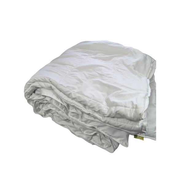 WEST PACIFIC HOME FASHIONS! WHITE DOWN ALTERNATIVE OVERFILLED COMFORTER! QN - Picture 13 of 16